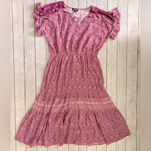 GigiO purple paisley maxi dress-medium